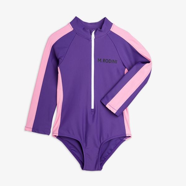 Stripe UV Swimsuit