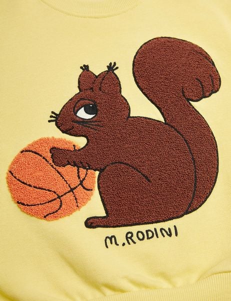 Squirrels Embroidered Sweatshirt