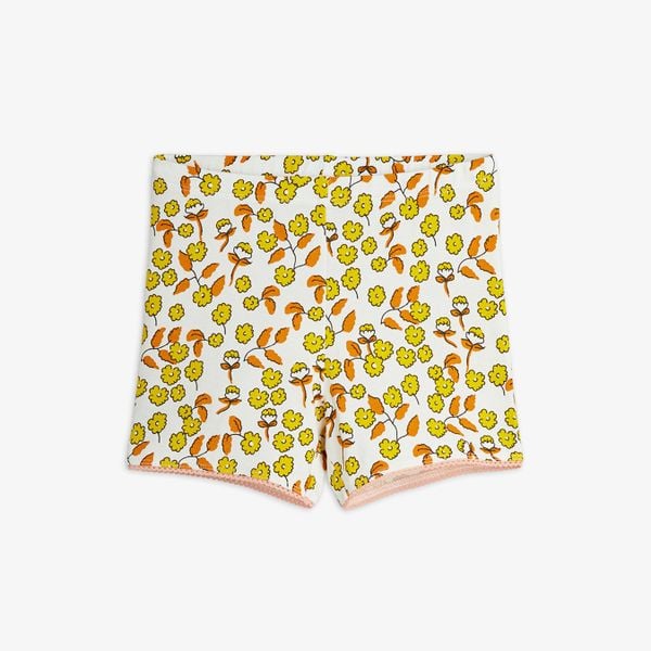 Flowers Shorts med Volang