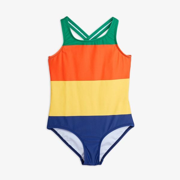 Stripe UV Swimsuit