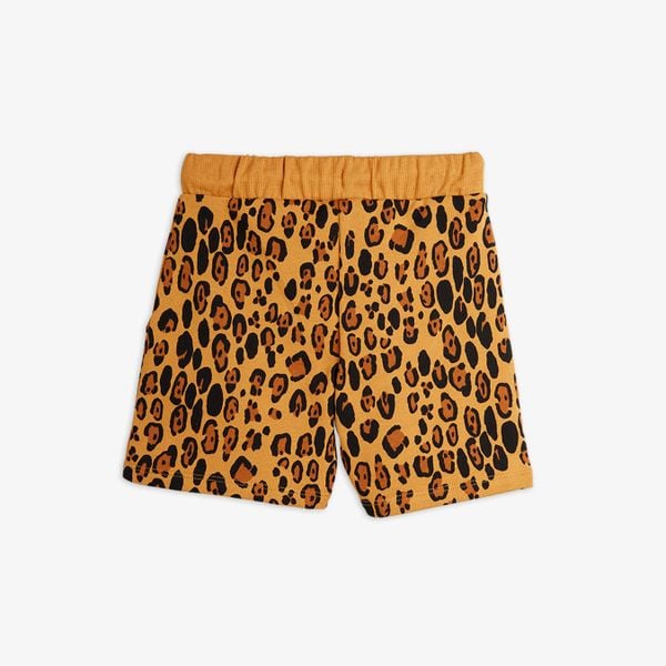 Basic leopard sweatshorts