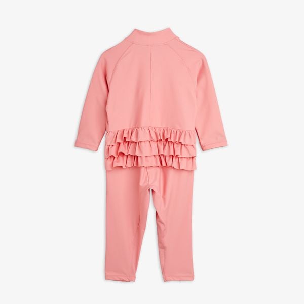 Owl Frill Baby UV Suit