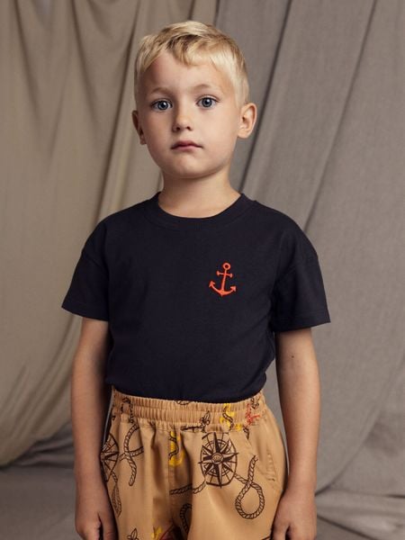 Anchor Embroidered T-Shirt