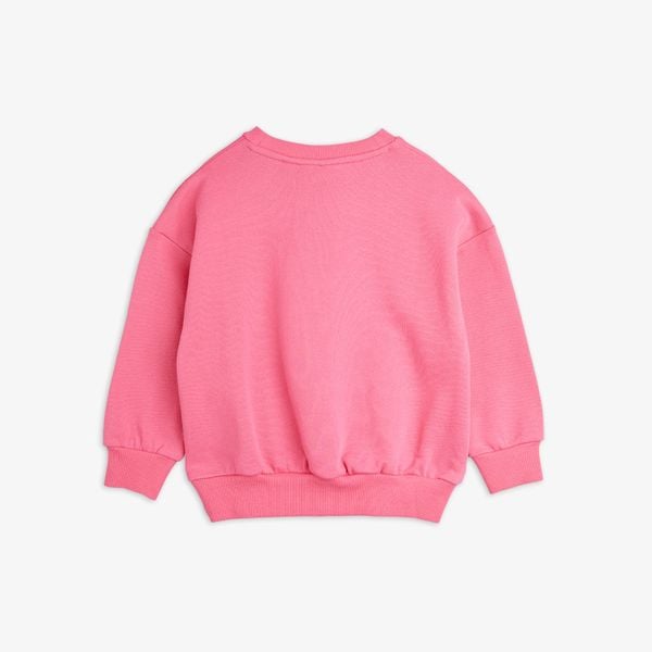 Parrot Embroidered Sweatshirt pink | Mini Rodini