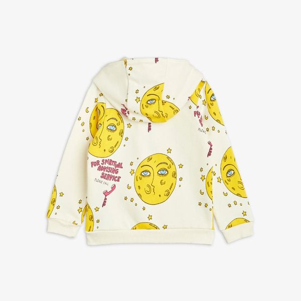 Moon Hoodie med Dragkedja