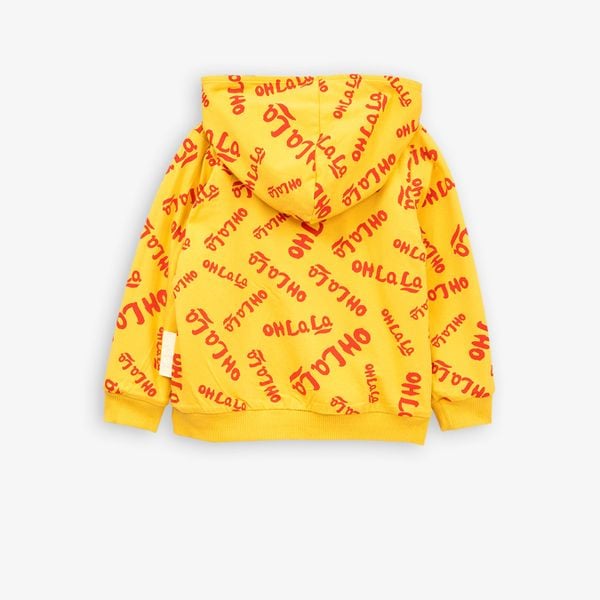 Imagine peace vändbar zip hoodie