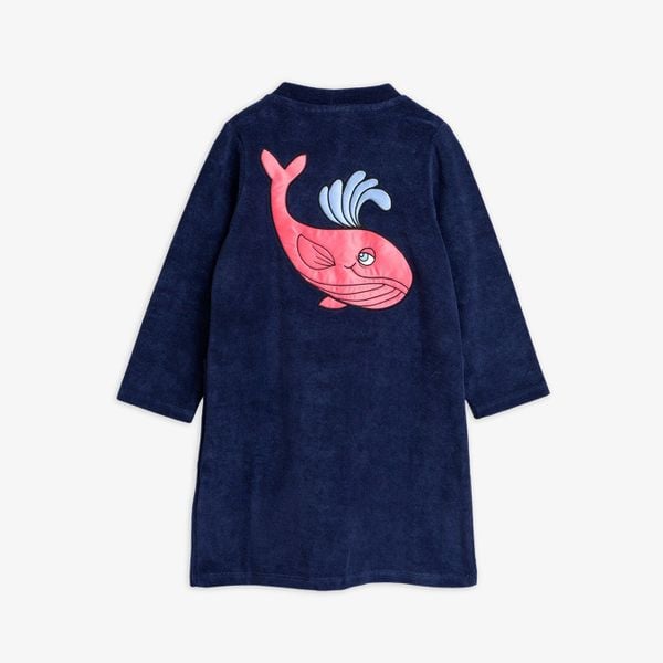 Whale Terry Robe