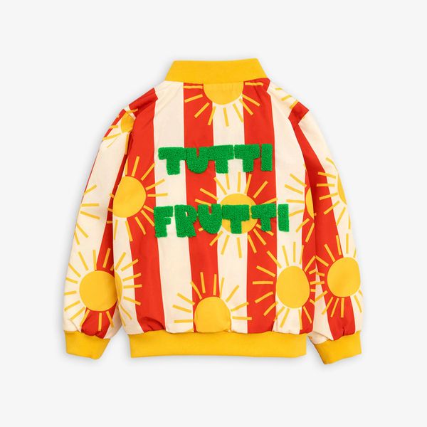 Sun Stripe Baseball Jacket