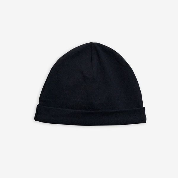 Basic Baby Beanie Black