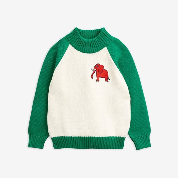 Elephant knitted sweater