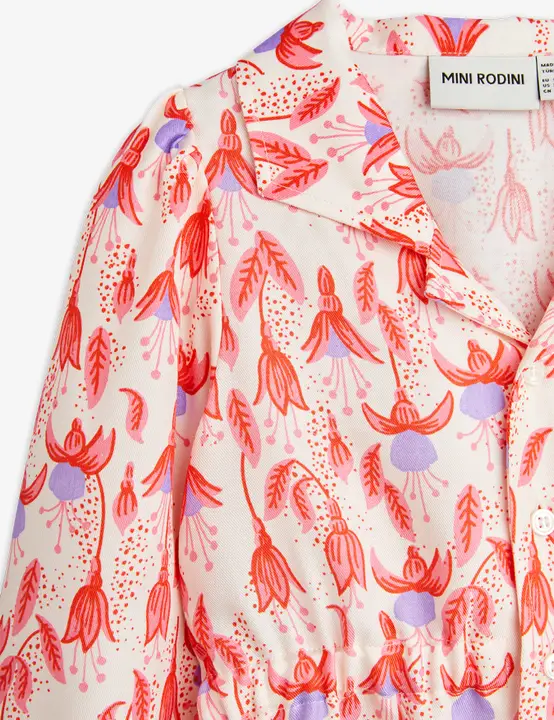 Fuchsia Woven Blouse