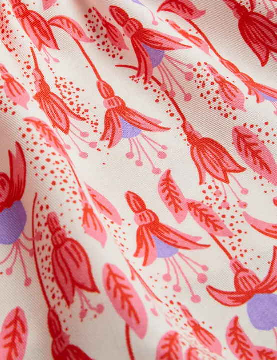 Fuchsia Woven Blouse