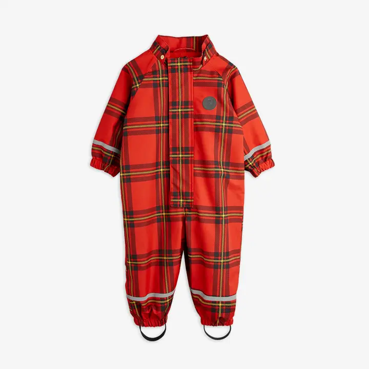 Alska Panda Baby Snowsuit Black | Mini Rodini