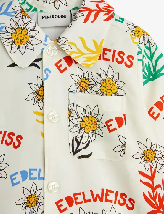 Edelweiss Vävd Skjorta
