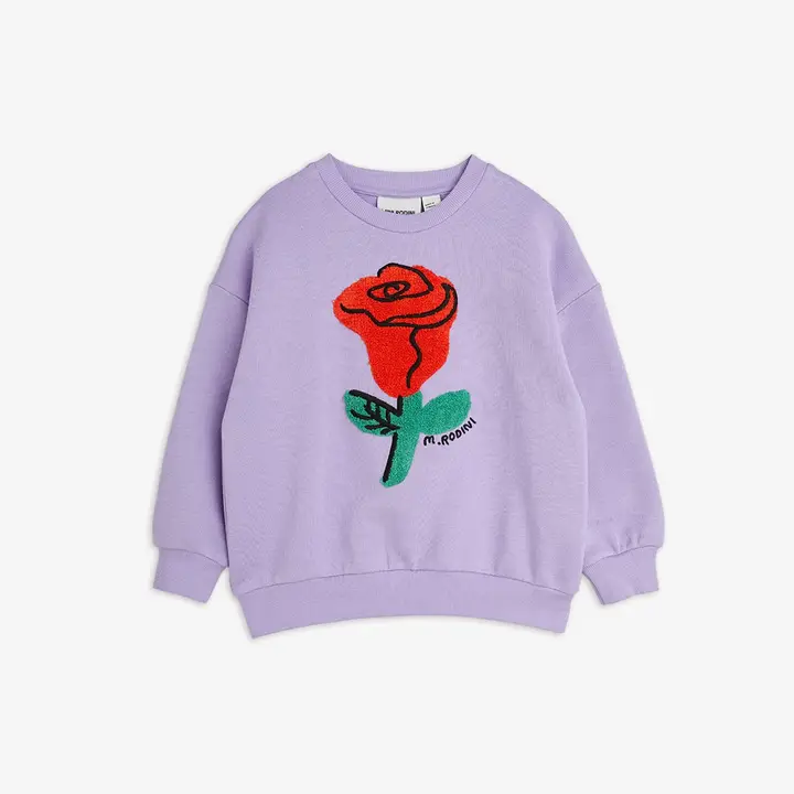 Rose Chenille Sweatshirt