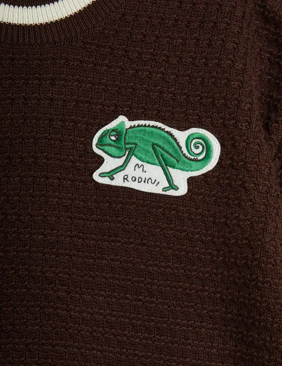 Lizard knitted T-shirt 