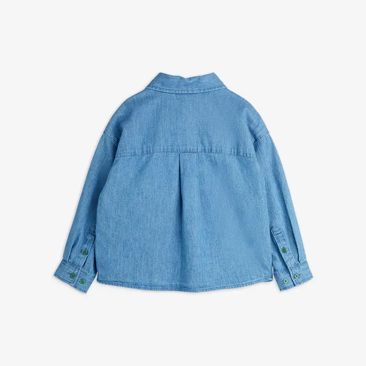 Note lightweight denim shirt