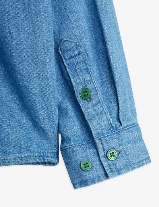 Note lightweight denim shirt