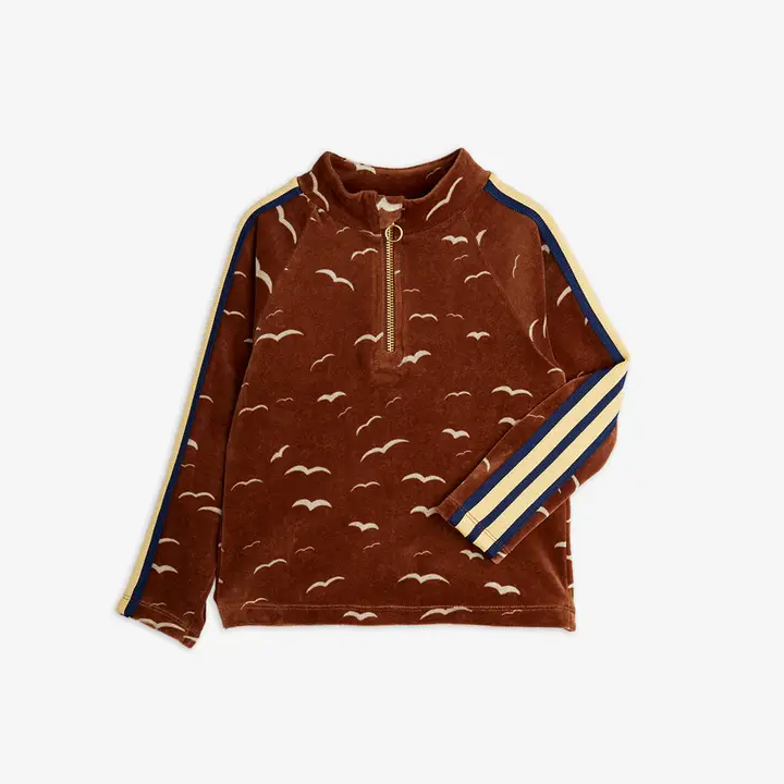 Seagull Velour zip top 