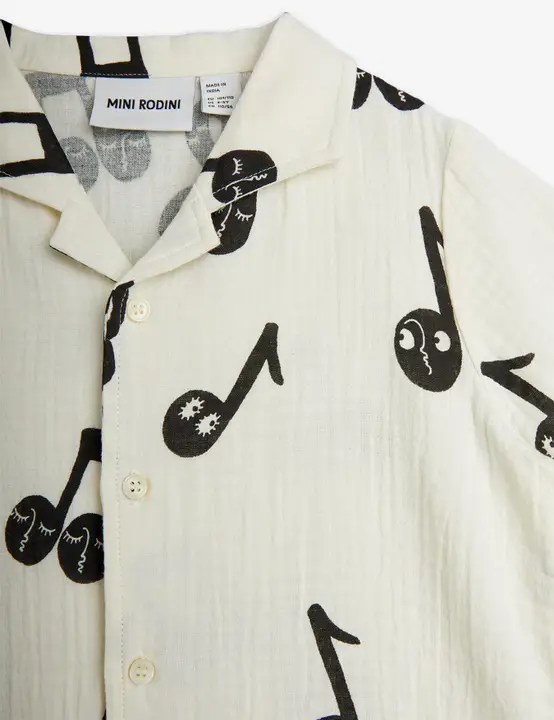 Note Muslin Shirt