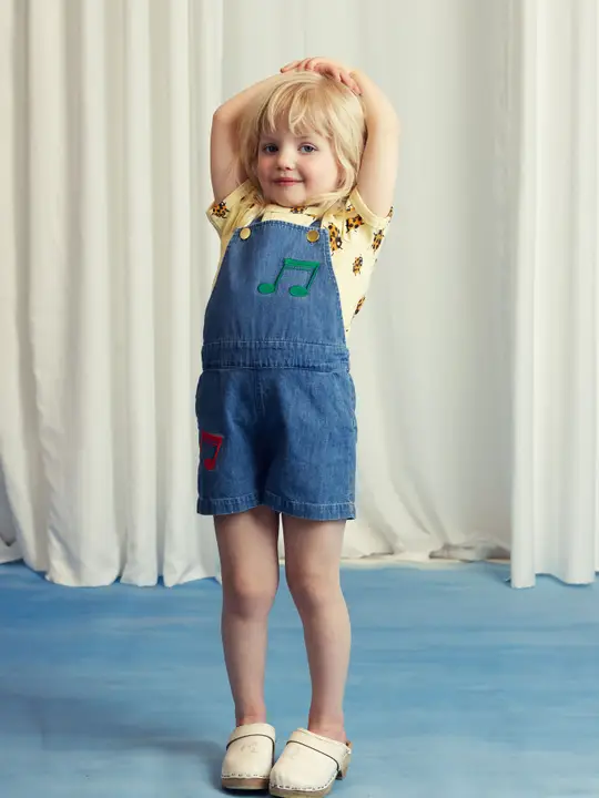 Note Denim Dungarees