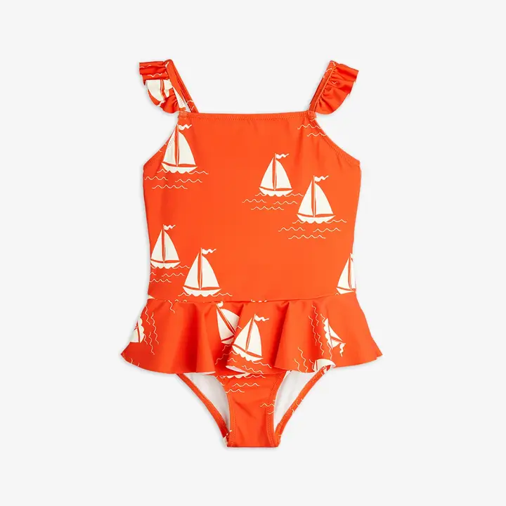 Sailing Boats Skirt Swimsuit