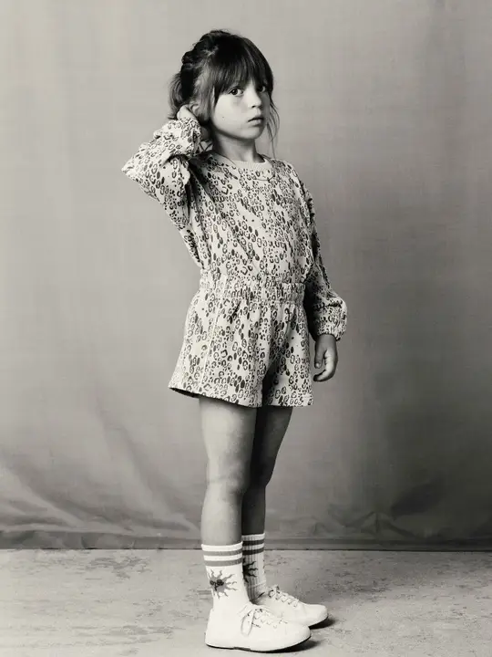 Mini leopard sweatshirt