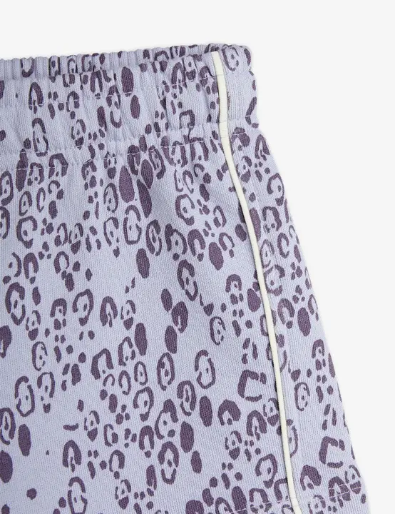 Mini leopard sweatshorts