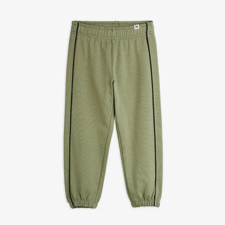 Plain piping sweatpants