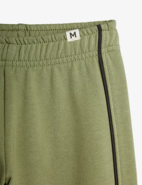 Plain piping sweatpants