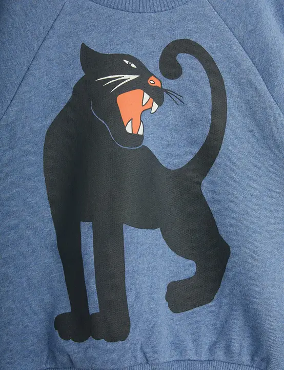 Panther melange sweatshirt