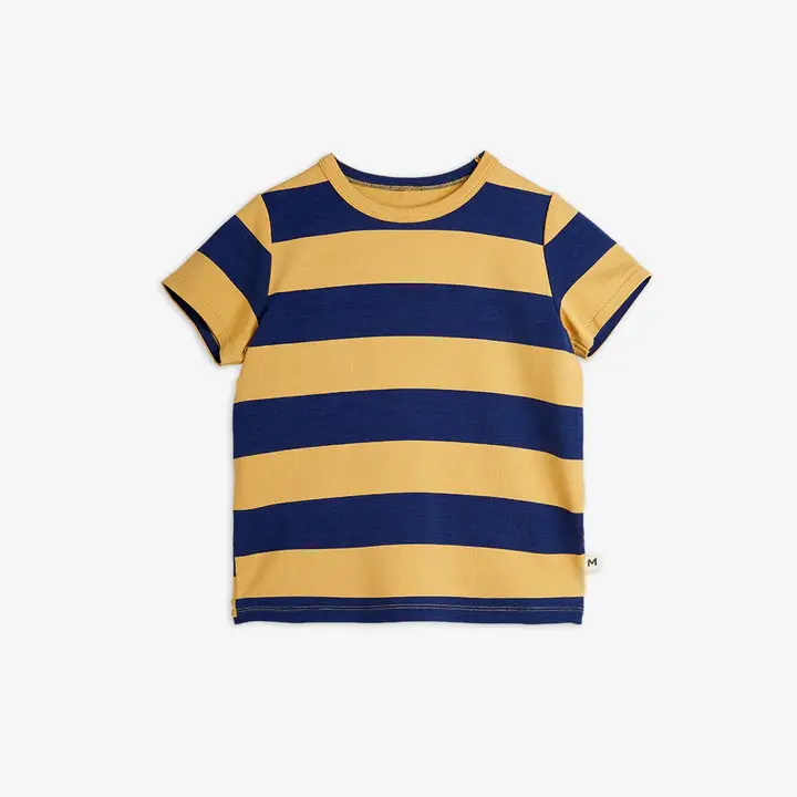 Block stripe T-shirt