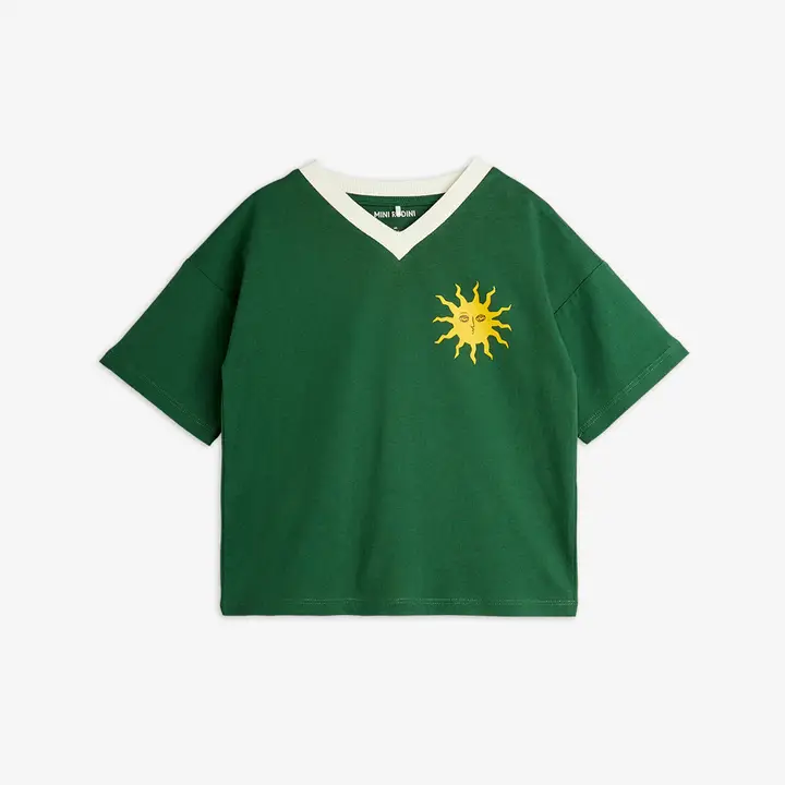 Sun v-neck T-shirt
