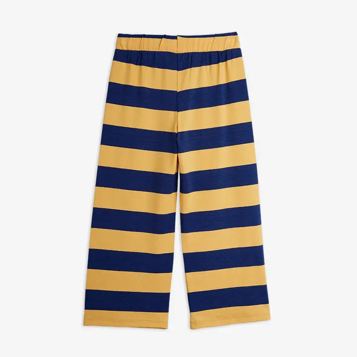 Block stripe trousers