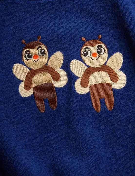 Bees terry summersuit baby