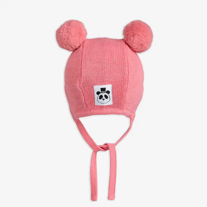 Fine knit baby hat