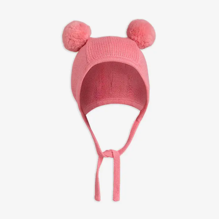 Fine knit baby hat