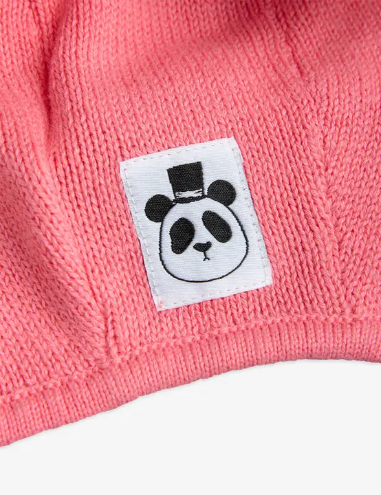 Fine knit baby hat