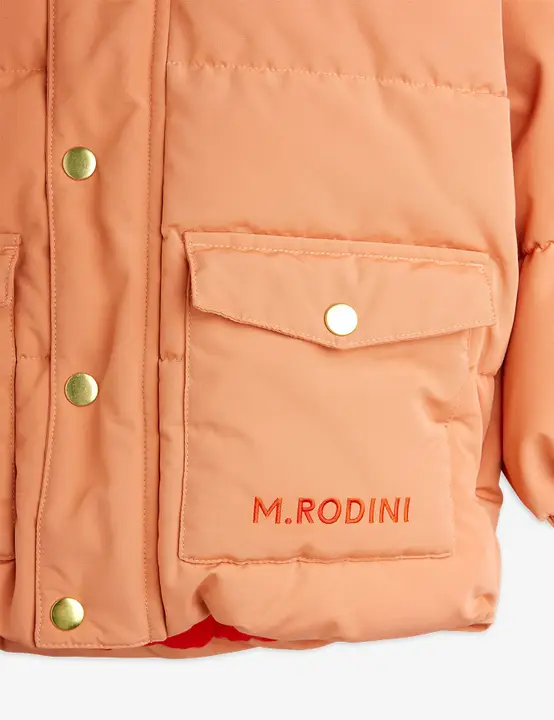 Solid heavy puffer jacket 