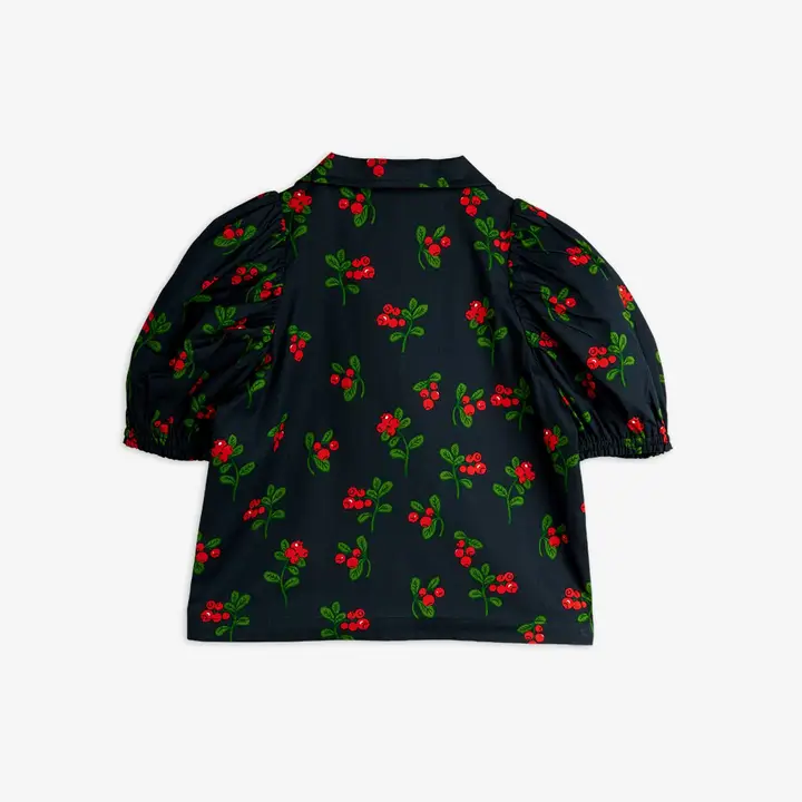 Lingonberries woven blouse