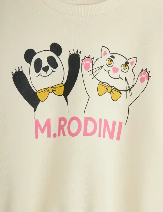 Panda & cat sweatshirt