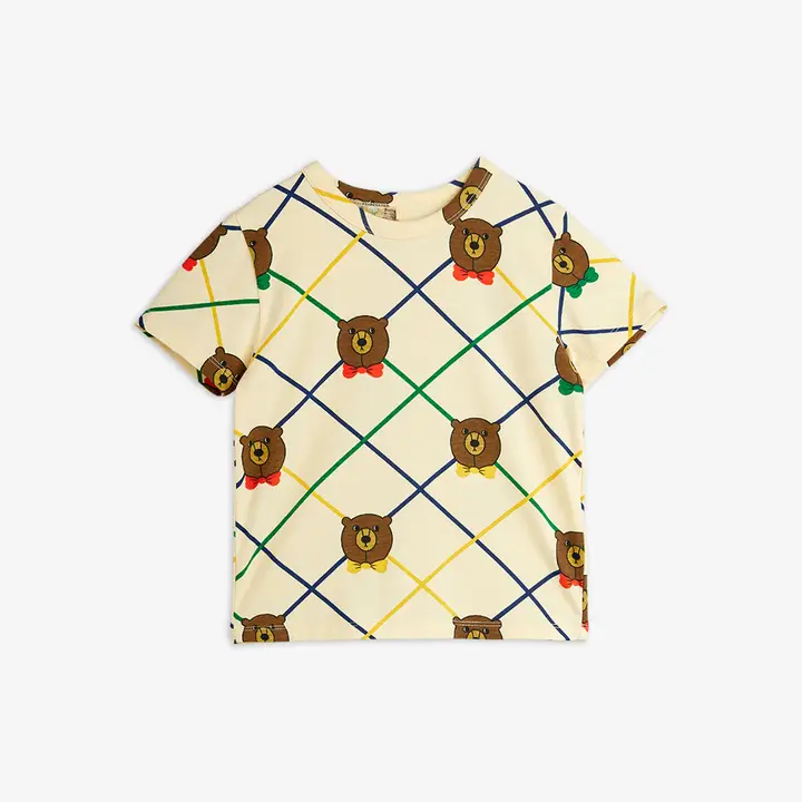 Bear check T-shirt 