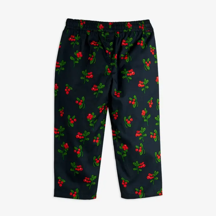 Lingonberries woven trousers