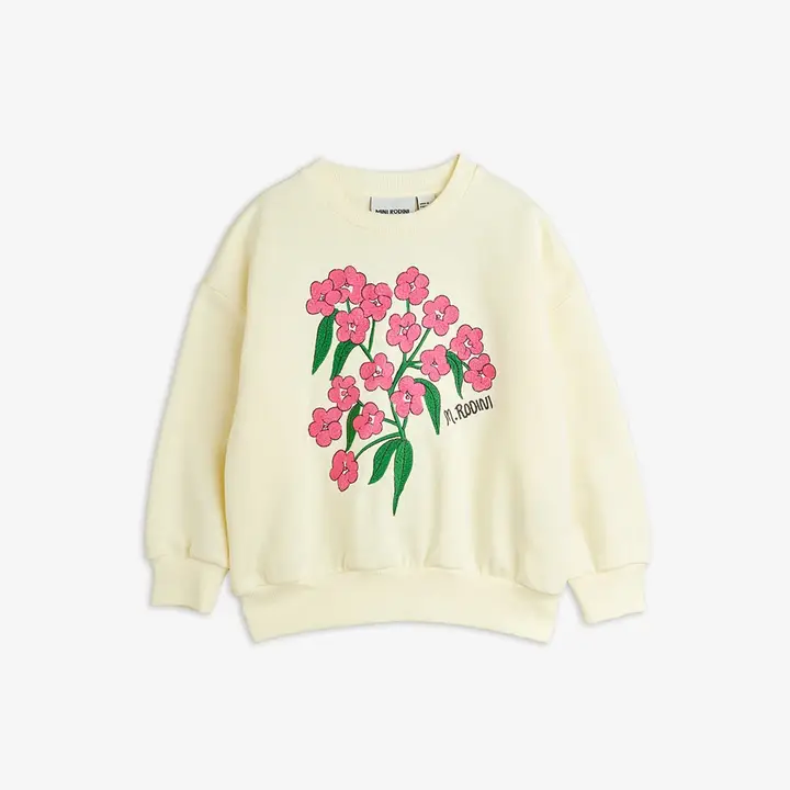 Alpine flowers sweatshirt