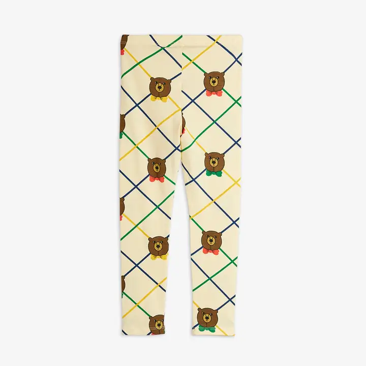 Bear check leggings