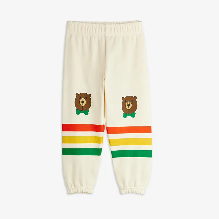 Bear stripe sweatpants