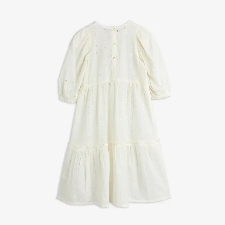 Strawberry schiffli woven dress