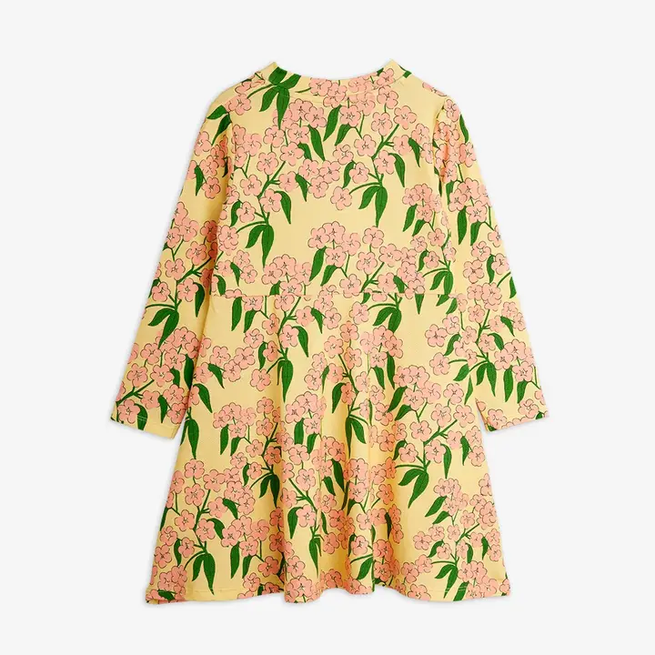 Alpine flowers long sleeve dress