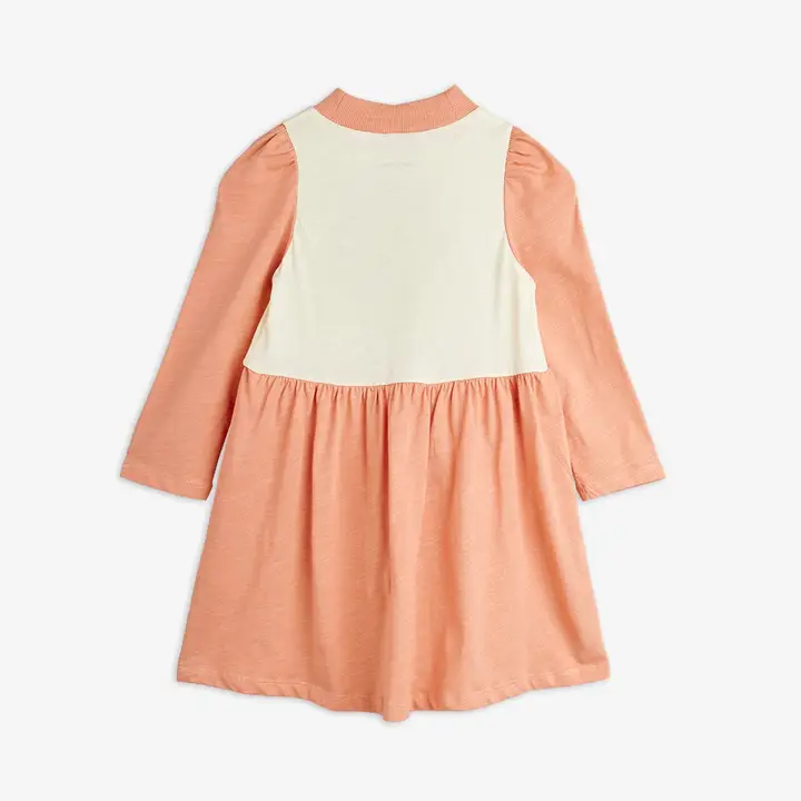 mini rodini dog dress Mini Rodini - Girls Ivory Organic Cotton Dog Print Dress
