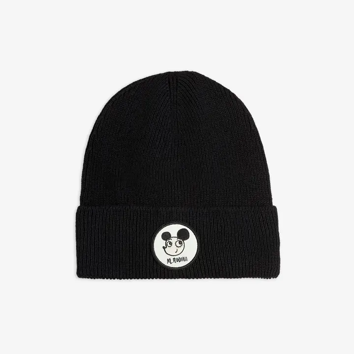 Ritzratz patch wool blend beanie